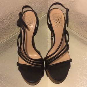 Vince Camuto strapy high heels